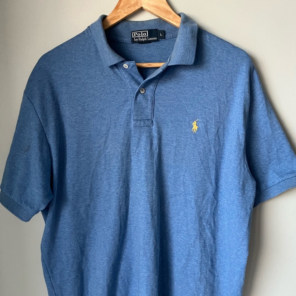 Ralph Lauren Polo Cotton Casual Wear Office Preppy Men’s Outing Summer Comfy